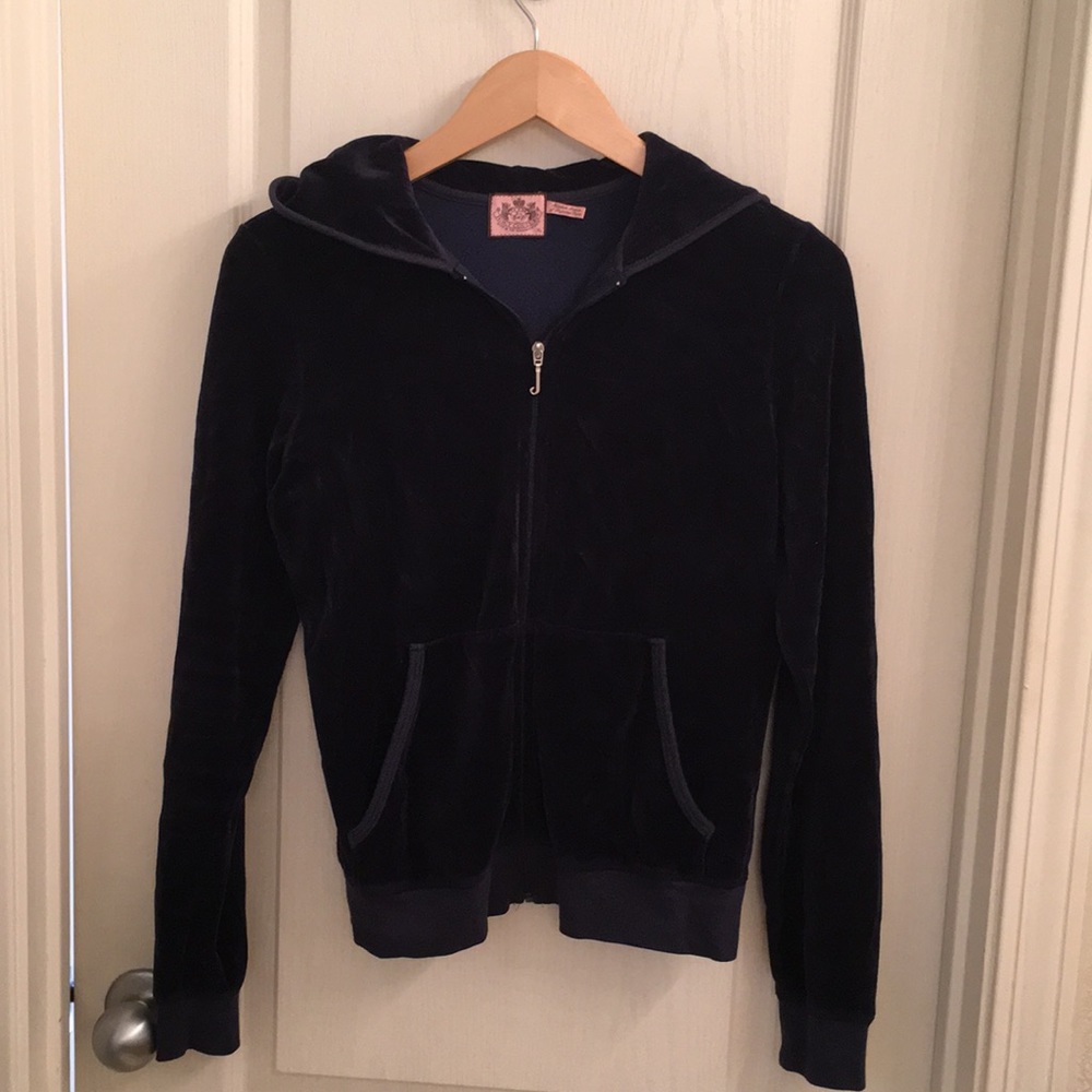 Juicy Couture navy blue hoodie